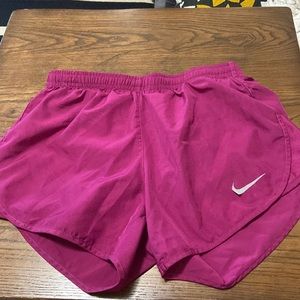 Purple/pink Nike Dri-fit athletic shorts- XS